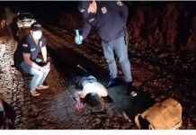 Asaltante cae abatido en plena acción