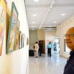 Habilitaron muestra artística del profesor César Duba