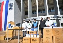 Hospital Integrado de Alto Paraná recibió otro lote de equipos e insumos vía Itaipu