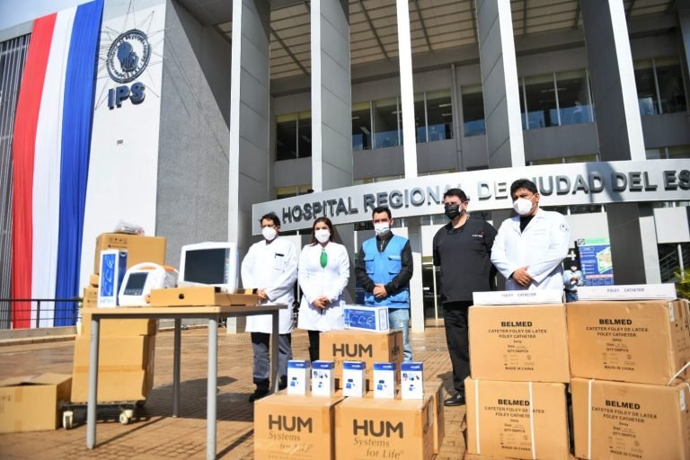 Hospital Integrado de Alto Paraná recibió otro lote de equipos e insumos vía Itaipu