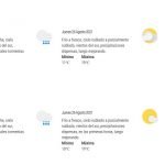 Persisten las lluvias con ocasionales tormentas eléctricas para la jornada de hoy