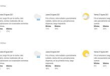 Persisten las lluvias con ocasionales tormentas eléctricas para la jornada de hoy
