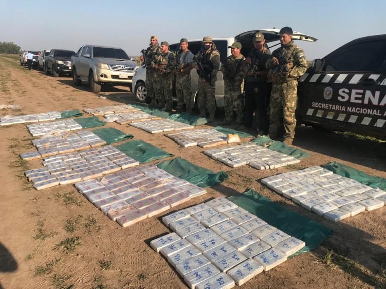 Más de 300 kilos de cocaína incautada en San Cosme y Damián tenían a la Argentina como destino