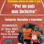 Declaran de Interés Municipal Corre Caminata de personas con Discapacidad Visual