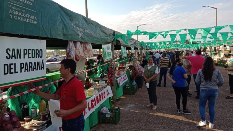 Exitosa feria de productos frutihortícolas en Encarnación