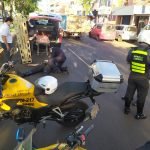 Agente de la patrulla caminera hospitalizado tras protagonizar un accidente