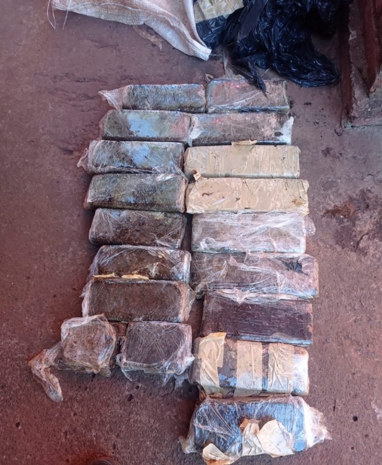 Hallan marihuana abandonada en Capitán Miranda