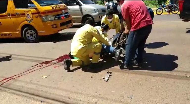 Joven perdió la vida tras accidente de tránsito en Encarnación Joven perdió la vida tras accidente de tránsito en Encarnación