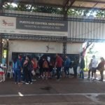 Masivo ingreso de compatriotas a través del Puente San Roque