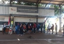 Masivo ingreso de compatriotas a través del Puente San Roque