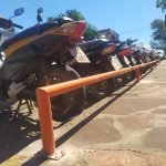 Instalan módulos para evitar robo de motos en Encarnación