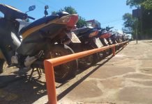 Instalan módulos para evitar robo de motos en Encarnación