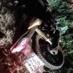 Hallan sin vida a motociclista en la localidad de María Auxiliadora