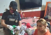 SENAD detuvo a distribuidora de drogas en Presidente Franco