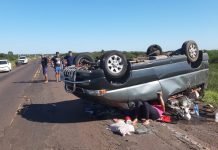 Hombre muere tras vuelco de su vehículo en José Leandro Oviedo