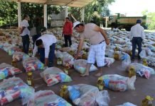 EBY completa entrega de víveres a pescadores de Ñeembucú