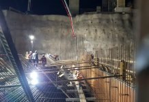 Comenzó el hormigonado de la casa de máquinas de la Unidad 01 en Aña Cuá