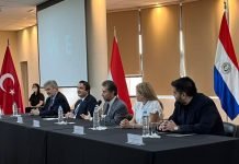 Autoridades participan de reunión fundacional de la cámara de comercio Paraguay-Turquía