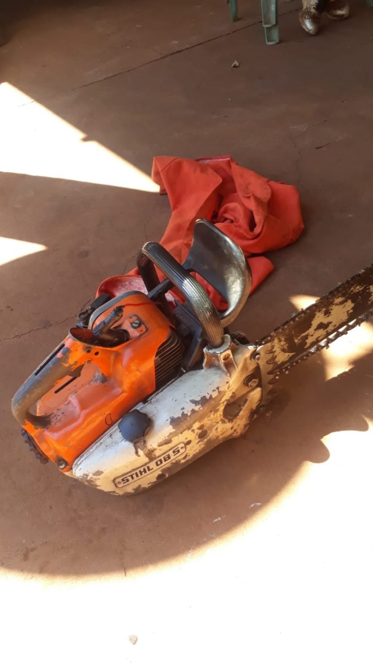 Adolescente fue detenido por hurtar una motosierra
