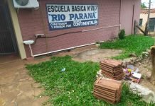 Mediante vecinos delincuentes fueron sorprendidos cuando intentaban hurtar en una escuela