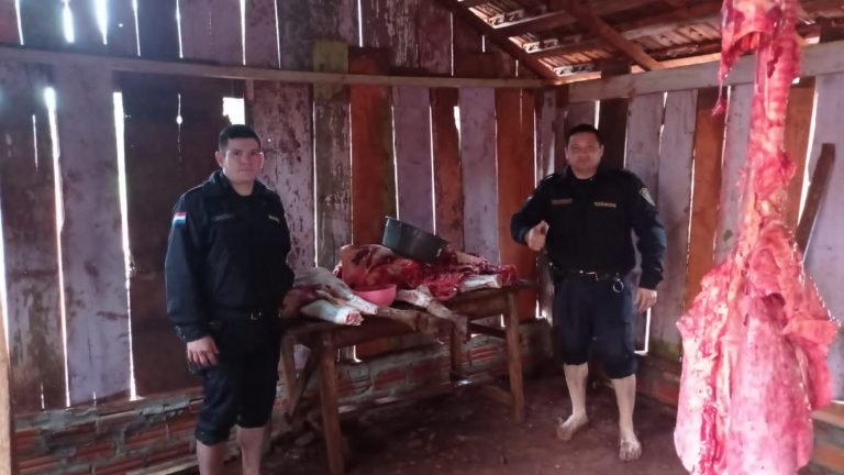 Policía sorprendió a presuntos cuatreros en flagrancia Policía sorprendió a presuntos cuatreros en flagrancia