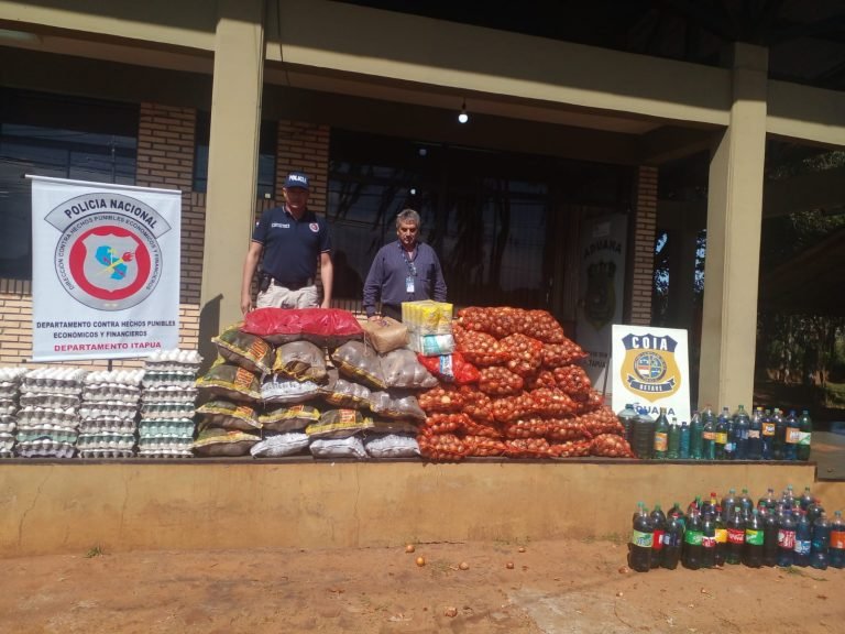Desmienten que productos incautados sean desperdiciados