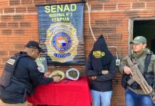 SENAD frenó impune venta de marihuana frente a un colegio