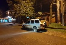 Hallan en Bella Vista el vehículo utilizado por alemanes