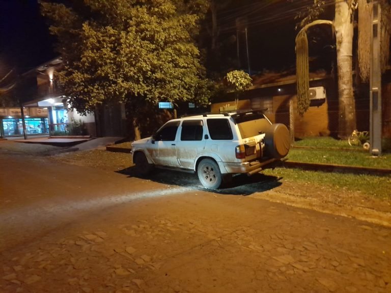 Hallan en Bella Vista el vehículo utilizado por alemanes
