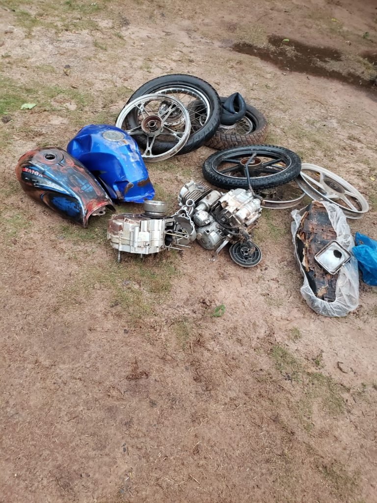 ALLANAN AGUANTADERO DE SUP. MOTOCICLETAS HURTADAS