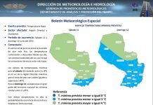 Meteorología anuncia escarchas para el fin de semana