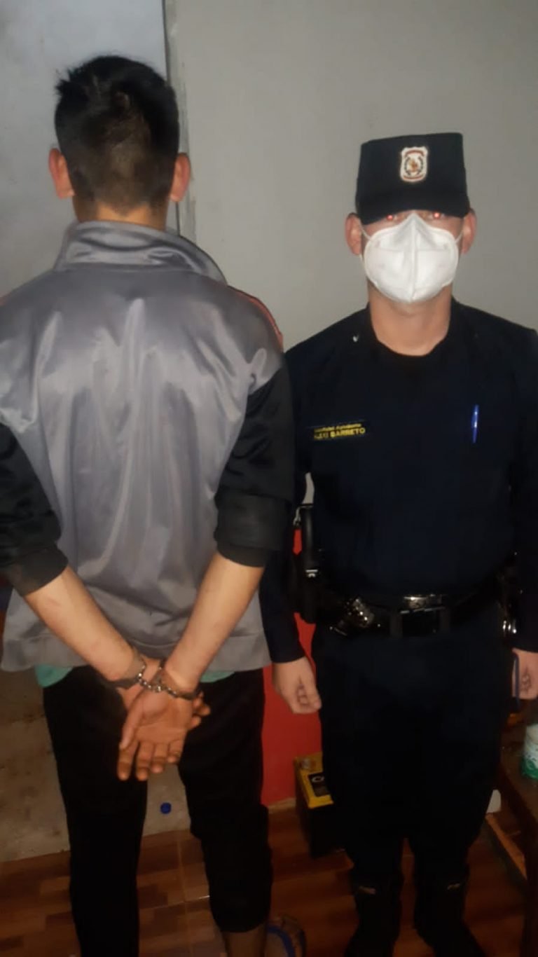 QUISO HURTAR EN UNA VIVIENDA Y FUE DETENIDO