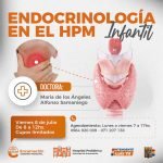 ENDOCRINÓLOGO INFANTIL DISPONIBLE EN EL PEDIÁTRICO MUNICIPAL