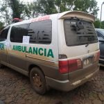 Del Interior de una Ambulancia incautaron 37 bolsas de Marihuana lo cual totalizó 484 kilos.
