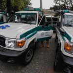 Entregan ambulancias para cuatro regiones sanitarias