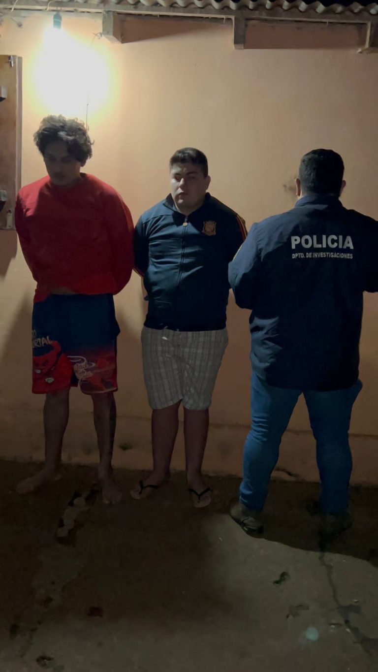 HERMANOS CAPTURADOS TRAS ASALTO CON RESULTADO DE MUERTE