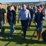 Director de la EBY recorrió el moderno estadio Villa Alegre que se habilita en Encarnación