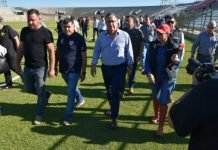 Director de la EBY recorrió el moderno estadio Villa Alegre que se habilita en Encarnación