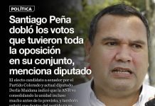 Santiago Peña dobló los votos que tuvieron toda la oposición en su conjunto, menciona diputado