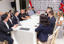 Ministro de la SENAD se reunió con representantes de la Agencia Nacional contra el Crimen del Reino Unido