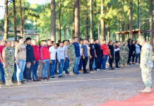 Unos 150 jóvenes iniciaron entrenamiento intensivo para agentes de nueva penitenciaría de Minga Guasu