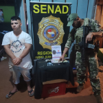 SENAD detuvo a joven proveedor de cocaína y marihuana en Pedro Juan Caballero