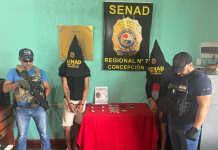 Capturan a joven pareja que realizaba delivey de cocaína en Concepción