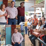 DIPUTADO NACIONAL SEBASTIÁN REMESOWSKI ESCUCHA LAS INQUIETUDES DE LOS COMERCIANTES EN EL CIRCUITO COMERCIAL DE ENCARNACIÓN.