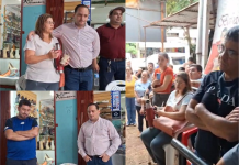 DIPUTADO NACIONAL SEBASTIÁN REMESOWSKI ESCUCHA LAS INQUIETUDES DE LOS COMERCIANTES EN EL CIRCUITO COMERCIAL DE ENCARNACIÓN.