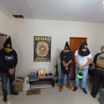 Capturan a dos paraguayos y a un brasileño con carga de cocaína en Pedro Juan Caballero