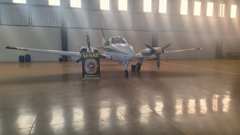SENAD incautó supuesta «narco-avioneta» en Pedro Juan Caballero