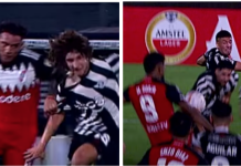 ¿A medida de River? Para el VAR, no hubo penales de Díaz y Borja para Libertad