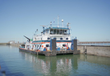 Casi 70 mil toneladas de productos fueron esclusados por Yacyretá en lo que va del mes