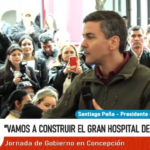 Peña anuncia Gran Hospital de Concepción para impactar en la calidad de vida de los pobladores del departamento